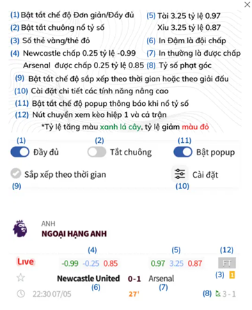 Illustration showing hands holding a football with "How to View and Read the User Manual for Football Livescore at 8xbet" written beside it