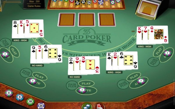 Những lựa chọn đặt cược Poker ba lá